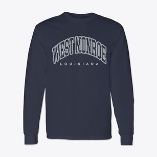 West Monroe Louisiana Inline Classic Long Sleeve T-Shirt