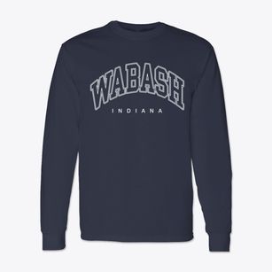 Wabash Indiana Inline Classic Long Sleeve T-Shirt