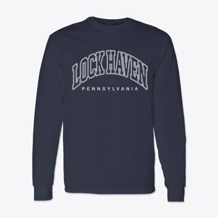 Lock Haven Pennsylvania Inline Classic Long Sleeve T-Shirt