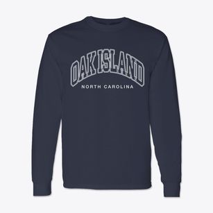 Oak Island North Carolina Inline Classic Long Sleeve T-Shirt