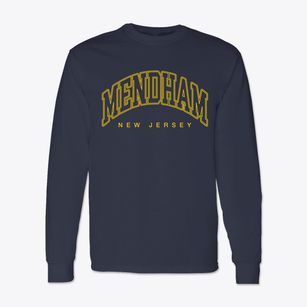 Mendham New Jersey Inline Classic Long Sleeve T-Shirt