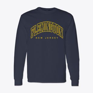 Flemington New Jersey Inline Classic Long Sleeve T-Shirt