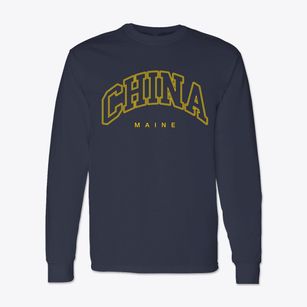 China Maine Inline Classic Long Sleeve T-Shirt
