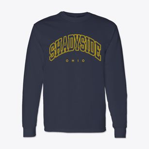 Shadyside Ohio Inline Classic Long Sleeve T-Shirt