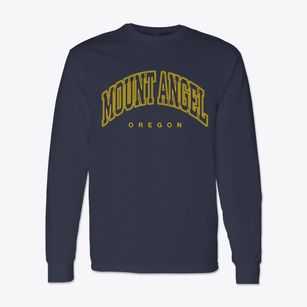 Mount Angel Oregon Inline Classic Long Sleeve T-Shirt
