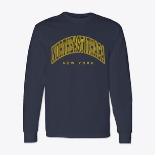 Northeast Ithaca New York Inline Classic Long Sleeve T-Shirt