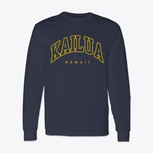 Kailua Hawaii Inline Classic Long Sleeve T-Shirt