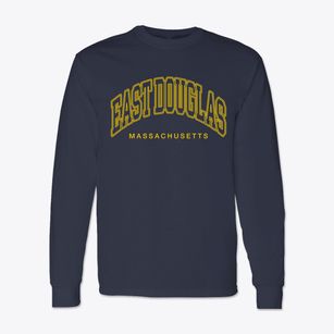 East Douglas Massachusetts Inline Classic Long Sleeve T-Shirt