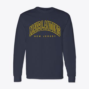 Mays Landing New Jersey Inline Classic Long Sleeve T-Shirt