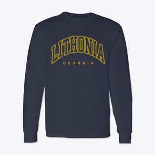 Lithonia Georgia Inline Classic Long Sleeve T-Shirt