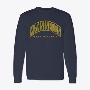 Mannington West Virginia Inline Classic Long Sleeve T-Shirt
