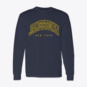 Jamestown New York Inline Classic Long Sleeve T-Shirt