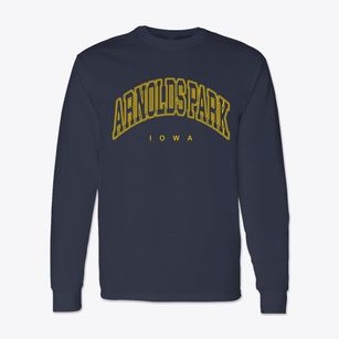 Arnolds Park Iowa Inline Classic Long Sleeve T-Shirt