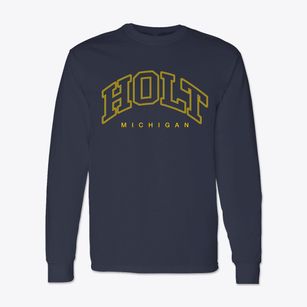 Holt Michigan Inline Classic Long Sleeve T-Shirt