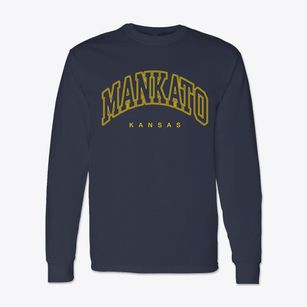 Mankato Kansas Inline Classic Long Sleeve T-Shirt