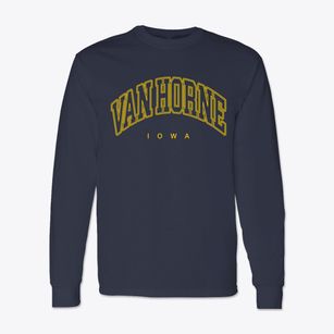 Van Horne Iowa Inline Classic Long Sleeve T-Shirt
