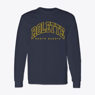 Rolette North Dakota Inline Classic Long Sleeve T-Shirt