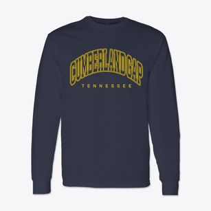 Cumberland Gap Tennessee Inline Classic Long Sleeve T-Shirt