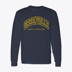 Greenville North Carolina Inline Classic Long Sleeve T-Shirt