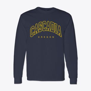 Cascadia Oregon Inline Classic Long Sleeve T-Shirt