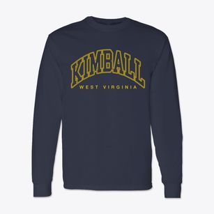 Kimball West Virginia Inline Classic Long Sleeve T-Shirt