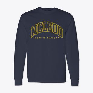 Mcleod North Dakota Inline Classic Long Sleeve T-Shirt
