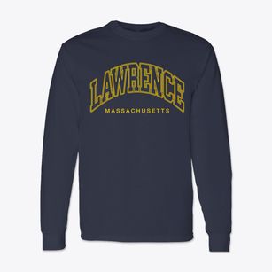 Lawrence Massachusetts Inline Classic Long Sleeve T-Shirt