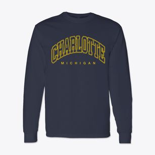 Charlotte Michigan Inline Classic Long Sleeve T-Shirt