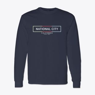 National City California Artbox Classic Long Sleeve T-Shirt