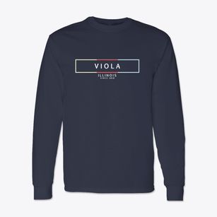 Viola Illinois Artbox Classic Long Sleeve T-Shirt