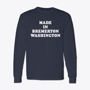 Bremerton Washington Classic 70s Classic Long Sleeve T-Shirt