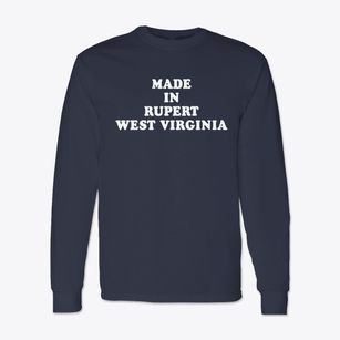Rupert West Virginia Classic 70s Classic Long Sleeve T-Shirt