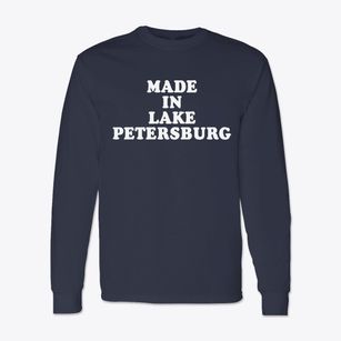 Lake Petersburg Illinois Classic 70s Classic Long Sleeve T-Shirt