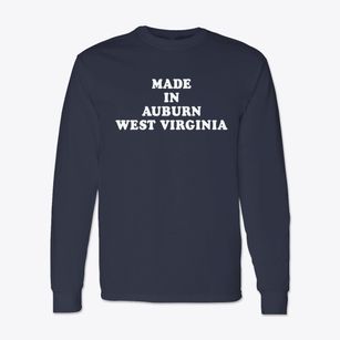 Auburn West Virginia Classic 70s Classic Long Sleeve T-Shirt