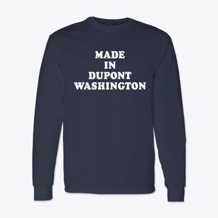 Dupont Washington Classic 70s Classic Long Sleeve T-Shirt