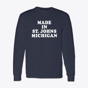 St. Johns Michigan Classic 70s Classic Long Sleeve T-Shirt