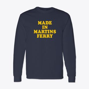 Martins Ferry Ohio Classic 70s Classic Long Sleeve T-Shirt
