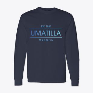Umatilla Oregon Horizon Classic Long Sleeve T-Shirt
