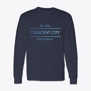 Crescent City California Horizon Classic Long Sleeve T-Shirt