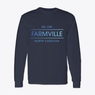 Farmville North Carolina Horizon Classic Long Sleeve T-Shirt
