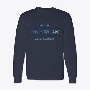 Coventry Lake Connecticut Horizon Classic Long Sleeve T-Shirt