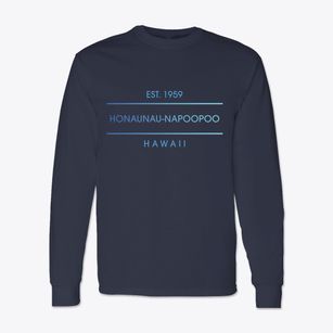 Honaunau-napoopoo Hawaii Horizon Classic Long Sleeve T-Shirt