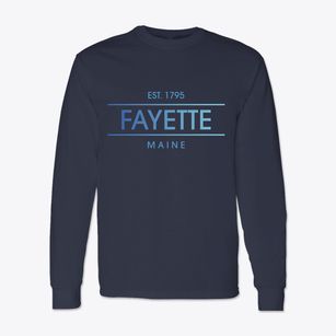 Fayette Maine Horizon Classic Long Sleeve T-Shirt