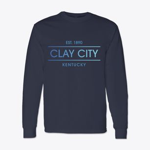 Clay City Kentucky Horizon Classic Long Sleeve T-Shirt