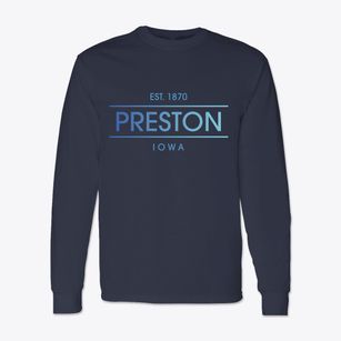 Preston Iowa Horizon Classic Long Sleeve T-Shirt