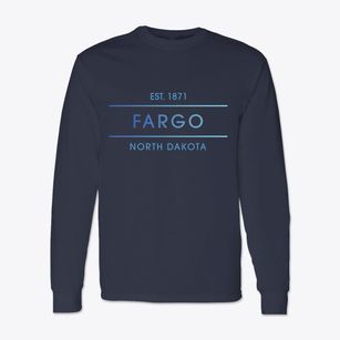Fargo North Dakota Horizon Classic Long Sleeve T-Shirt