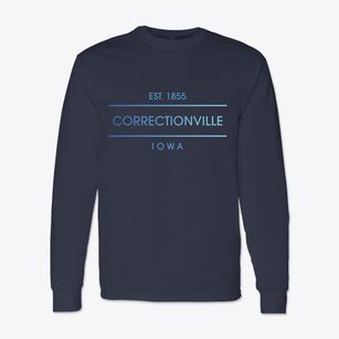 Correctionville Iowa Horizon Classic Long Sleeve T-Shirt