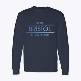 Bristol Rhode Island Horizon Classic Long Sleeve T-Shirt