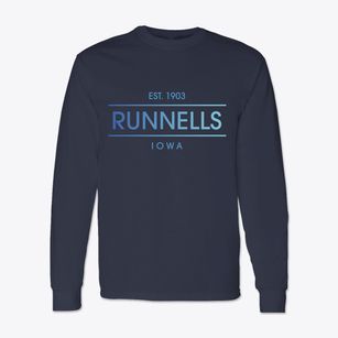 Runnells Iowa Horizon Classic Long Sleeve T-Shirt