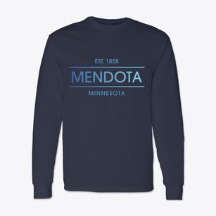 Mendota Minnesota Horizon Classic Long Sleeve T-Shirt
